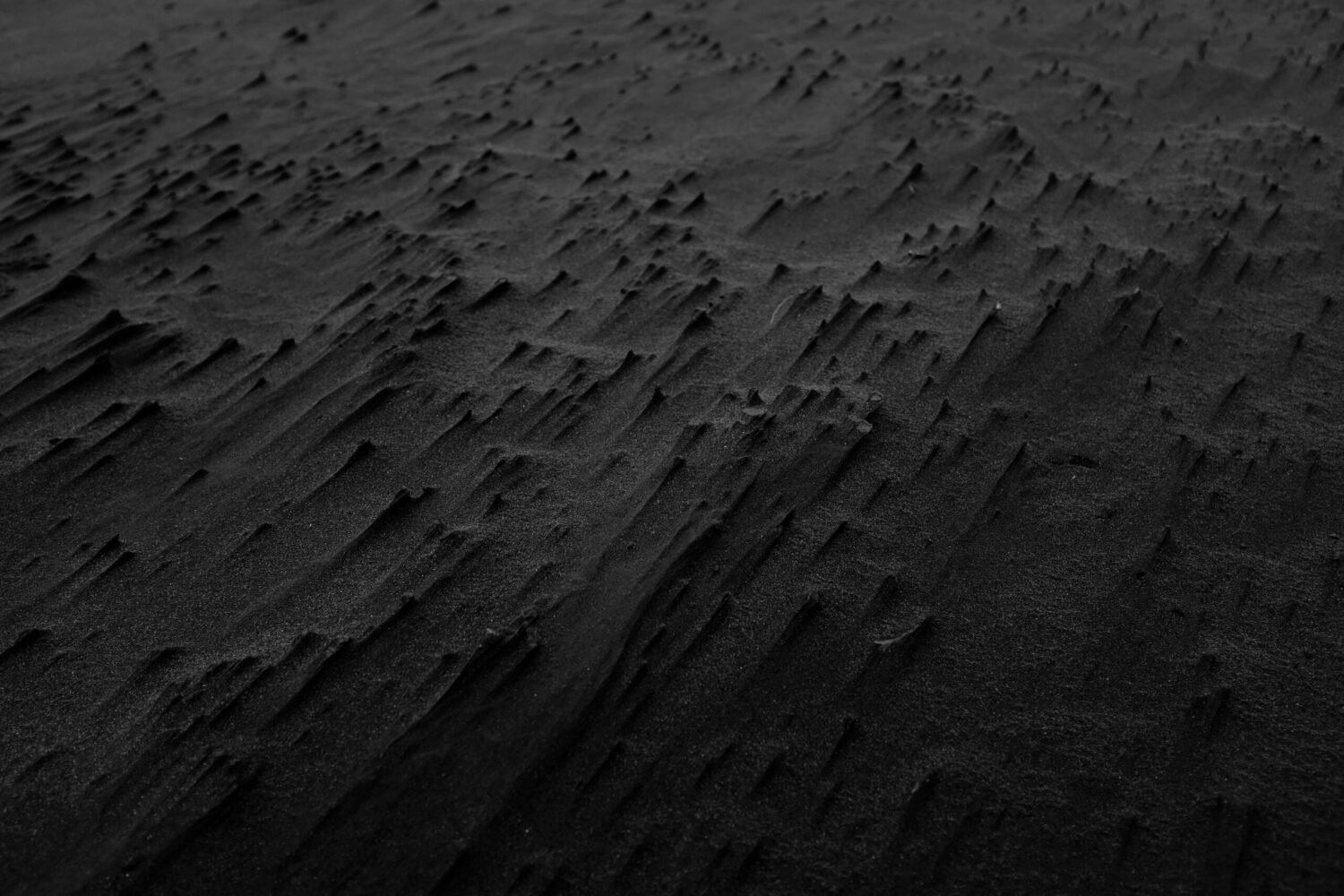 Europe’s Largest Desert is Blanketed in Black Sand