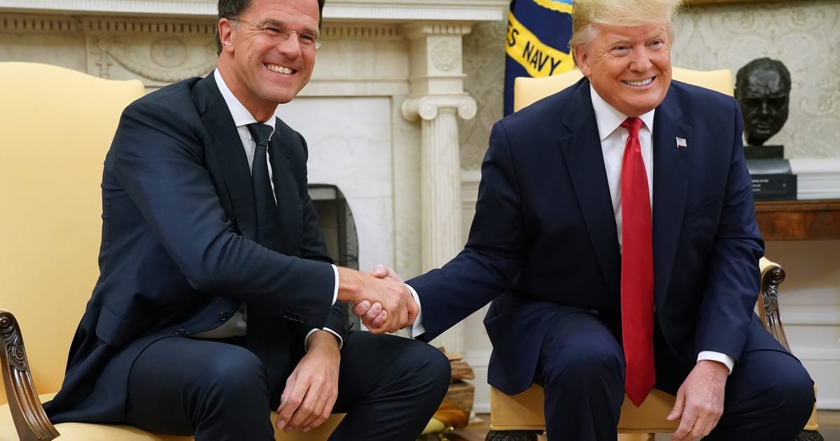 NATO Leader Rutte Meets with Trump to Discuss Global Security