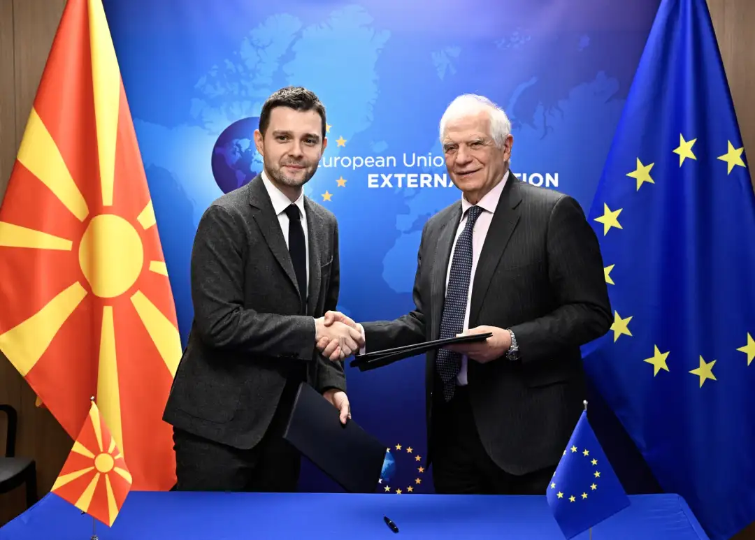 North Macedonia and the EU Formalize Security and Defense Partnership Agreement