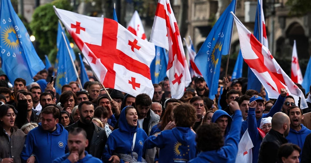 Protests Erupt in Georgia After Election Commission Confirms Pro-Russia Ruling Party’s Victory