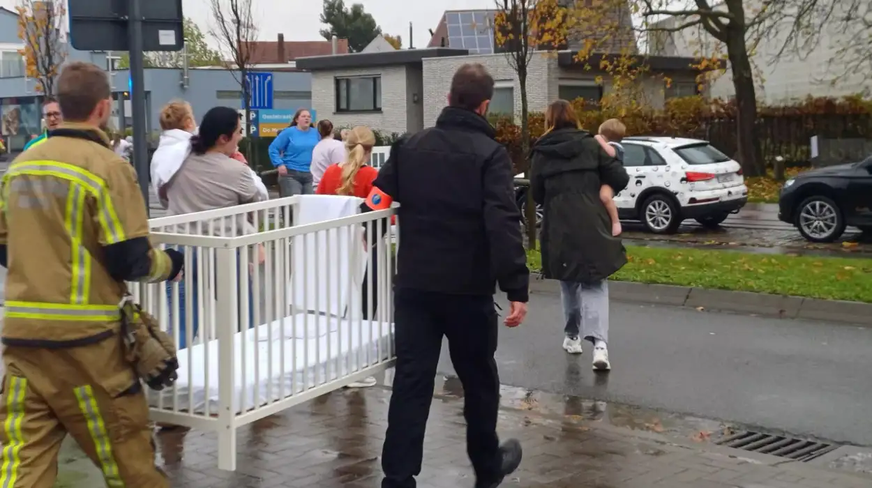 Roeselare’s Baby-Belle Daycare Safely Evacuated Following Microwave Fire Alarm