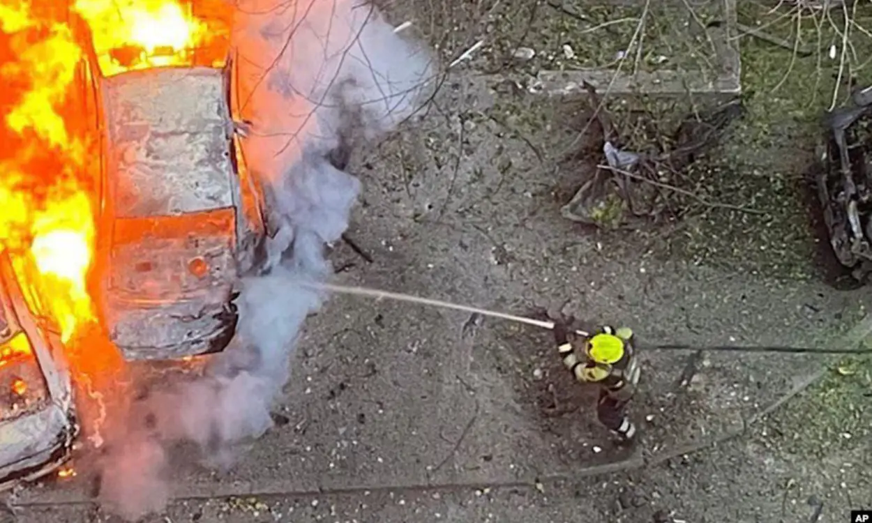 Russia unleashes large-scale missile and drone attacks on Ukraine