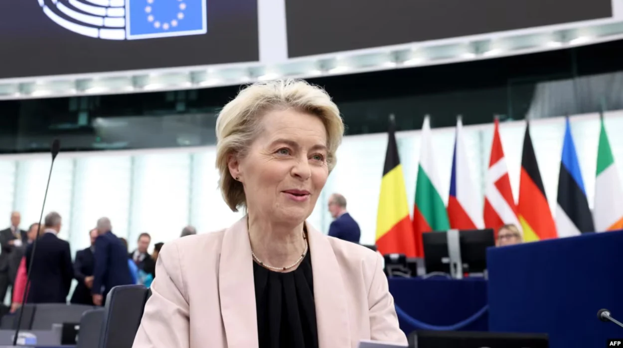 Ursula von der Leyen Unveils Her New Team at the EU Parliament