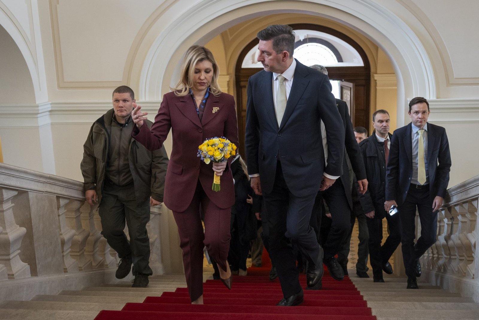 Zelenska in Ljubljana: Ukraine’s Efforts to Rebuild Outpace Russian Destruction