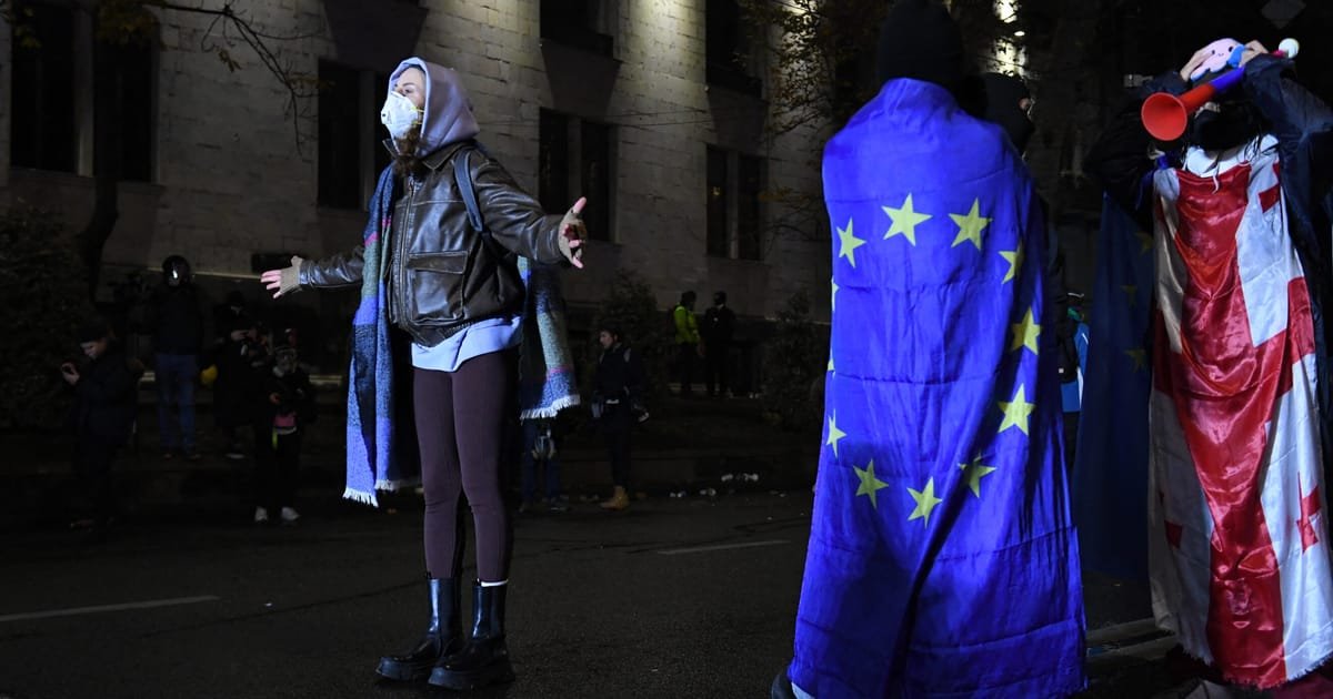 48 Arrested in Georgia During Crackdown on Pro-EU Protests