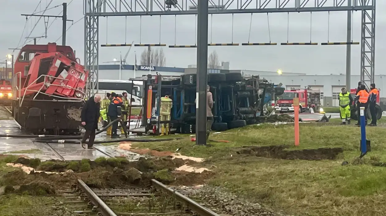 Antwerp Train-Truck Collision: Truck Driver Killed, Safety Concerns Intensify