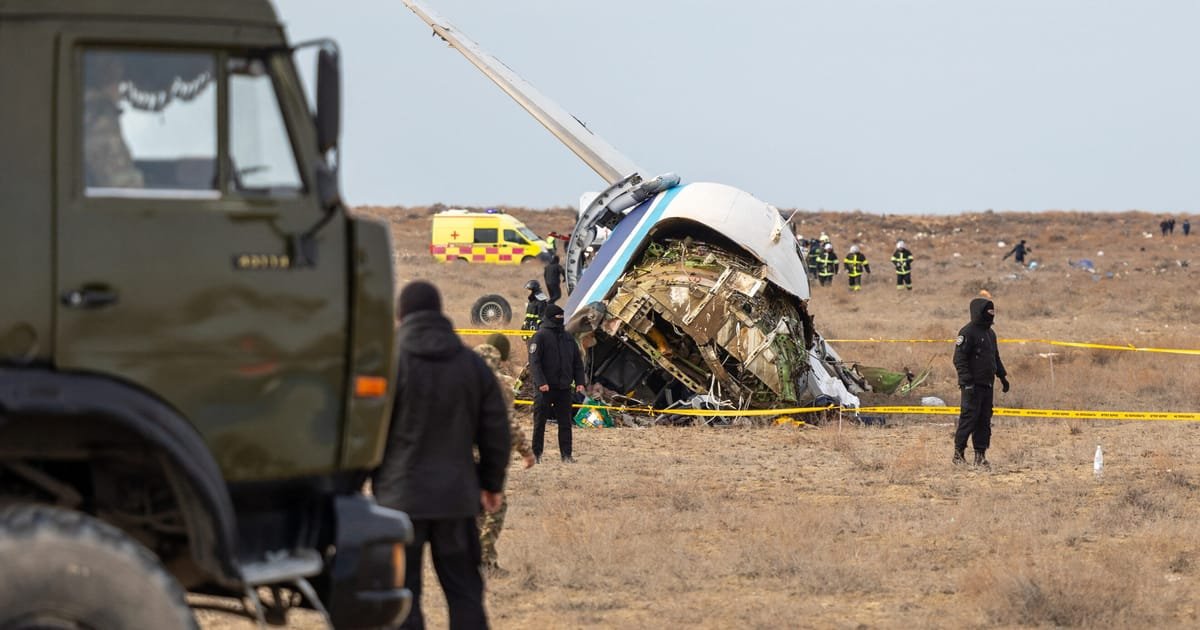 Azerbaijan’s President Accuses Russia of Shooting Down Airline Jet and Attempting Cover-Up