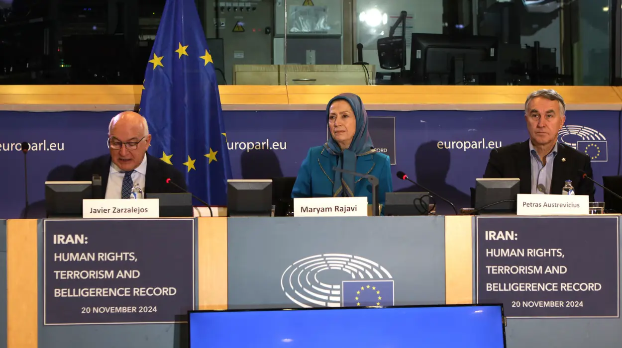 “Charting the Path to a Free Iran: Iranian Opposition Leader Addresses MEPs”