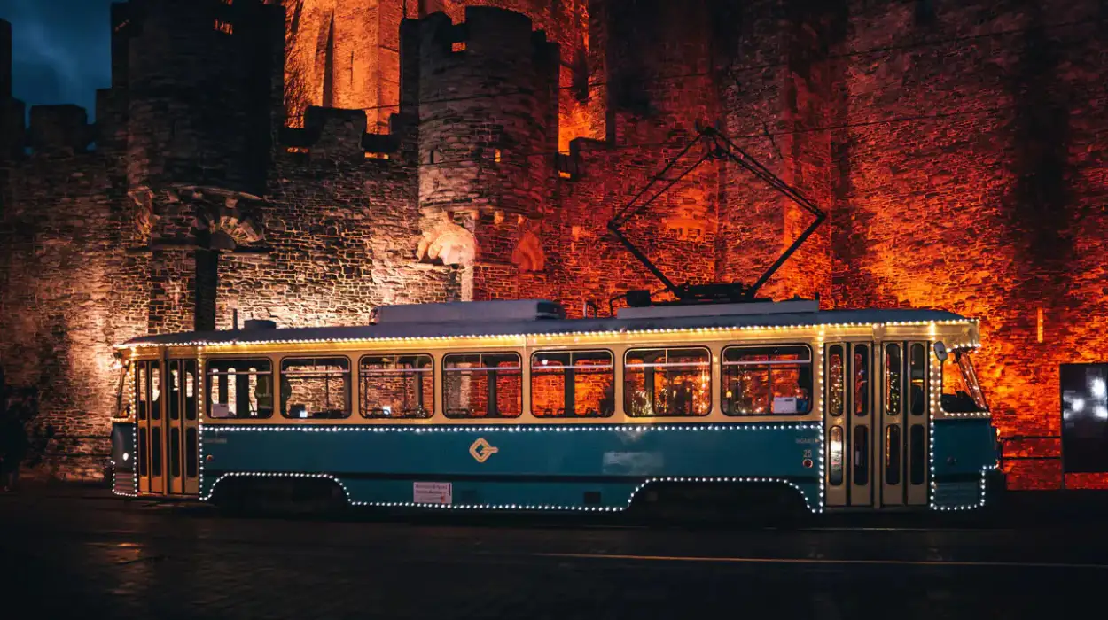 De Lijn Halts Christmas Trams in Ghent Due to Fire Safety Concerns Post-May 2024