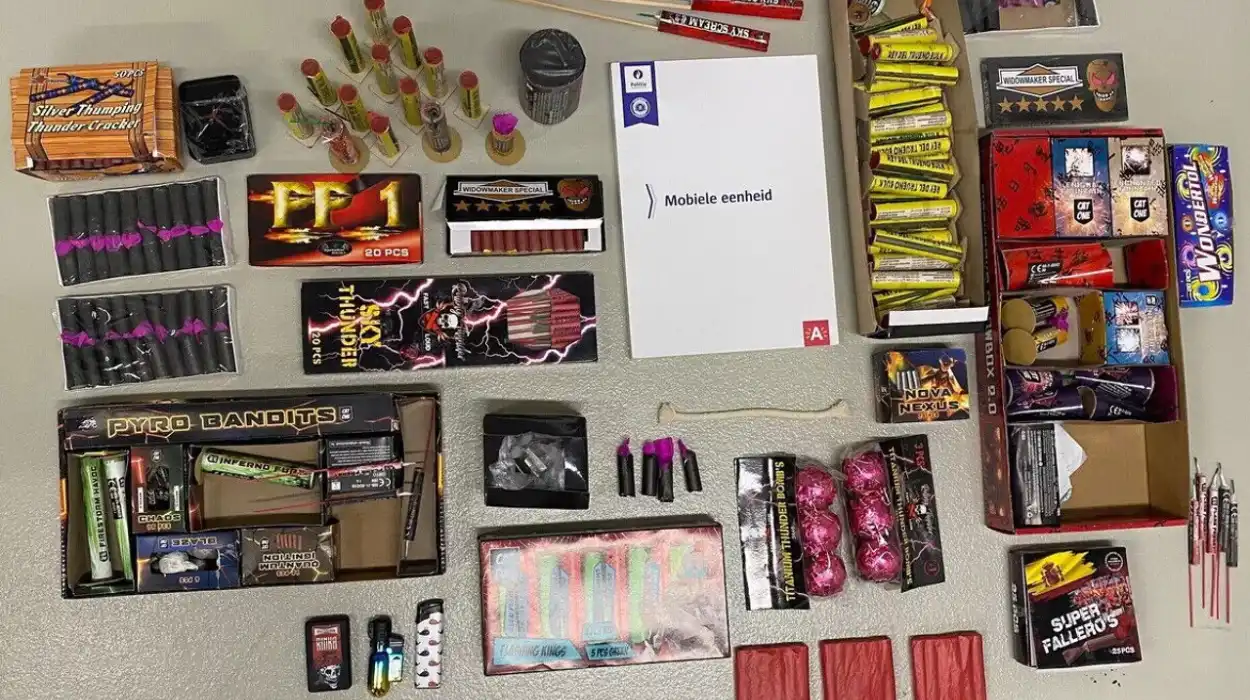 Father and Son Detained in Antwerp for Selling Illegal Fireworks to Minors