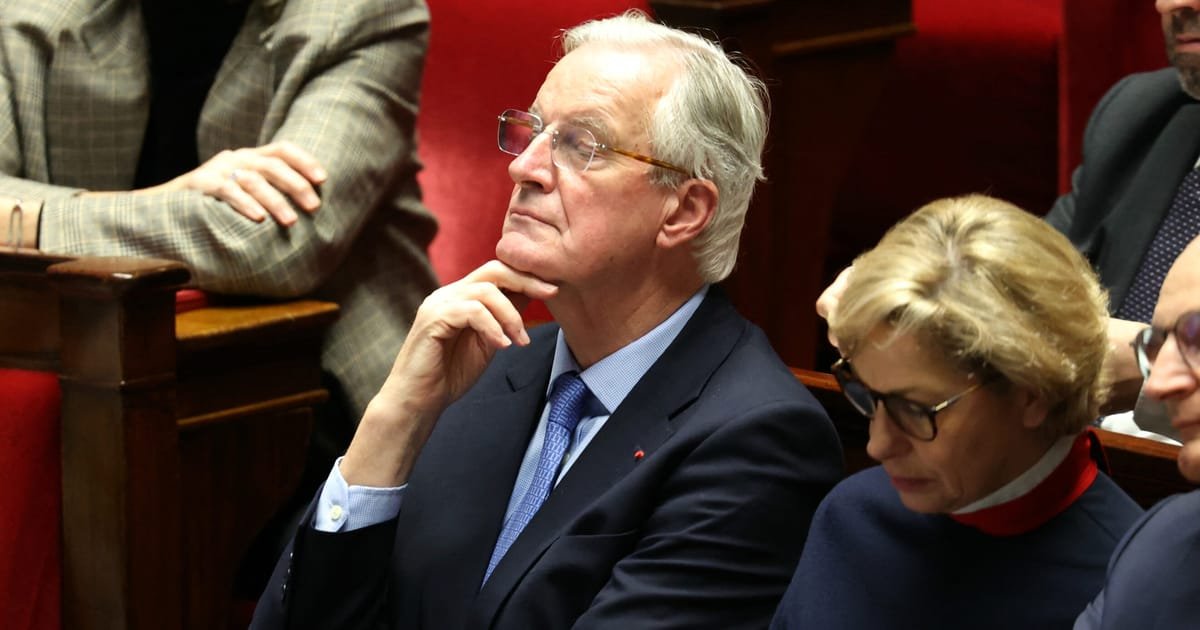 France’s Barnier to Remain as Caretaker Prime Minister Following Resignation Submission