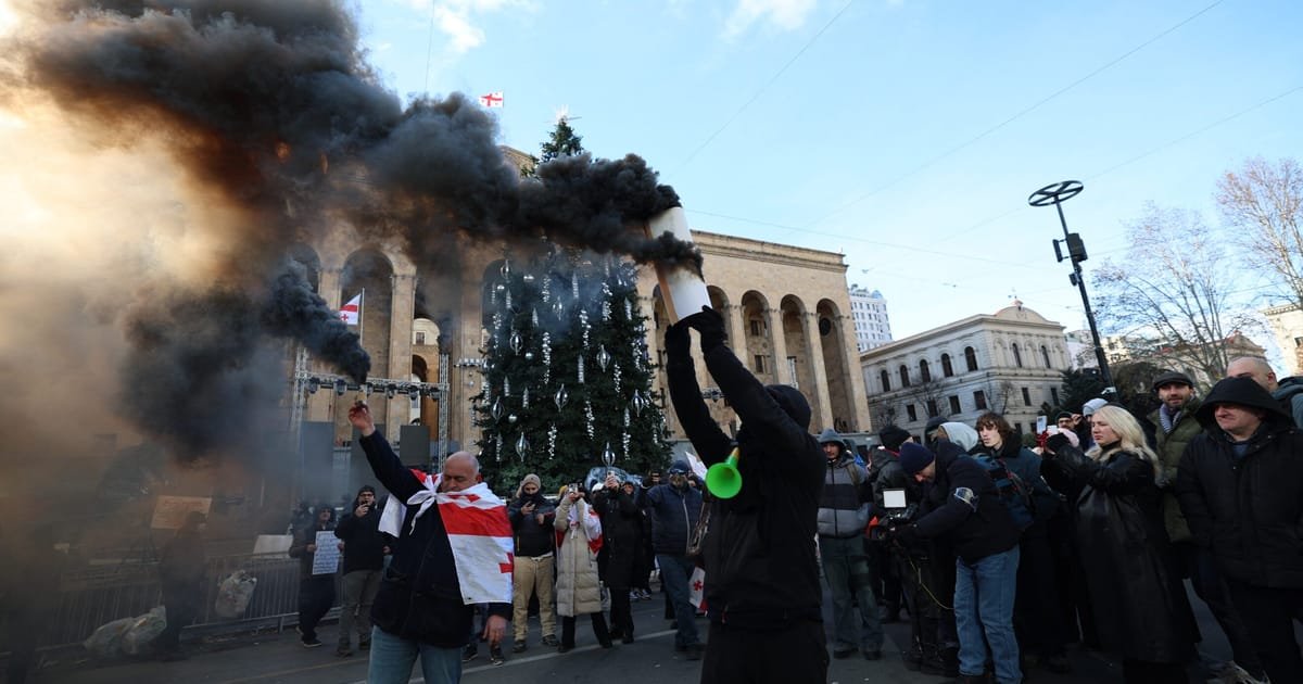 Georgians Protest as Pro-Russian Party Appoints Ex-Footballer as President