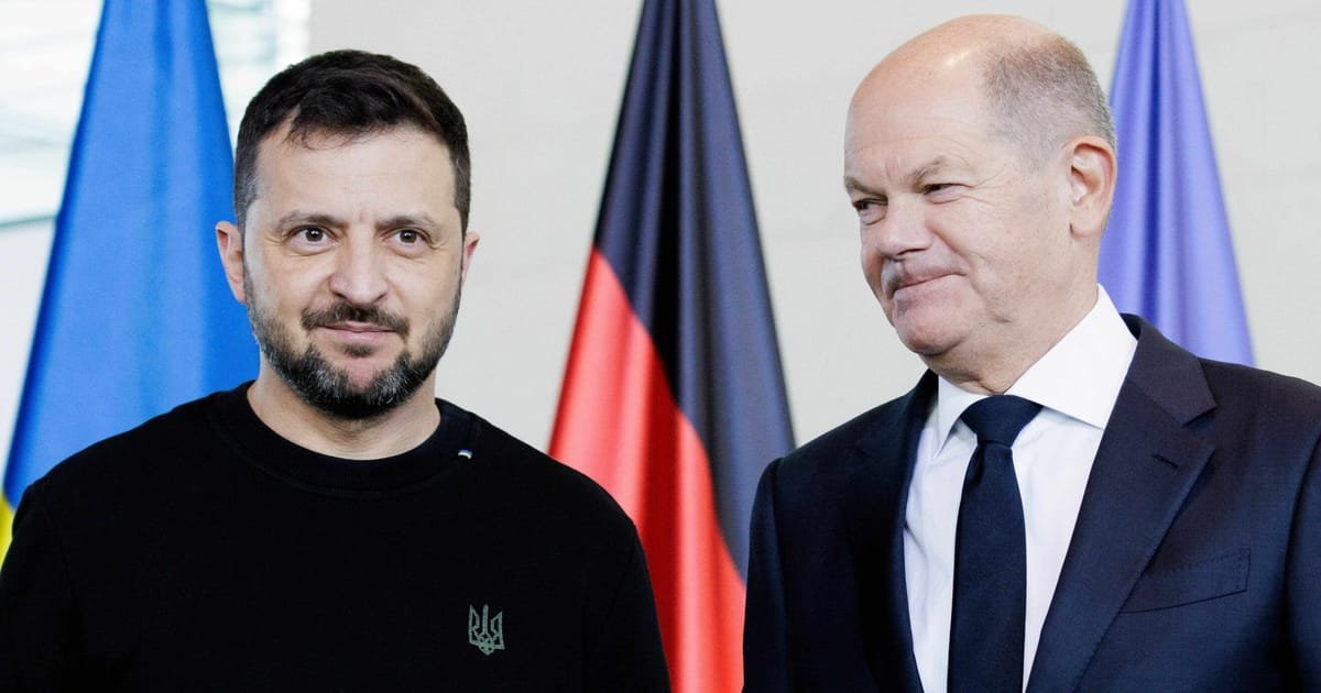 Germany’s Scholz Pledges €650M in Military Aid to Kyiv During Surprise Visit