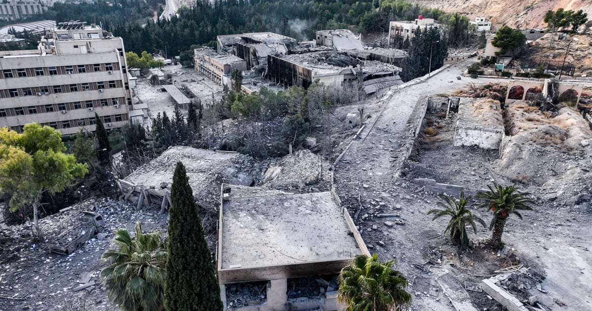 Israel Strikes Targets Across Syria as Russian Ships Vacate Tartus Naval Base