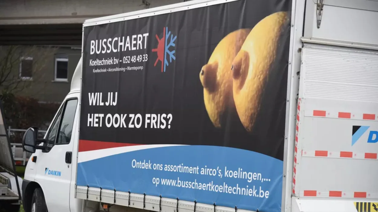 Lieven Busschaert of Dendermonde Sparks Controversy with Lemon Advertisements