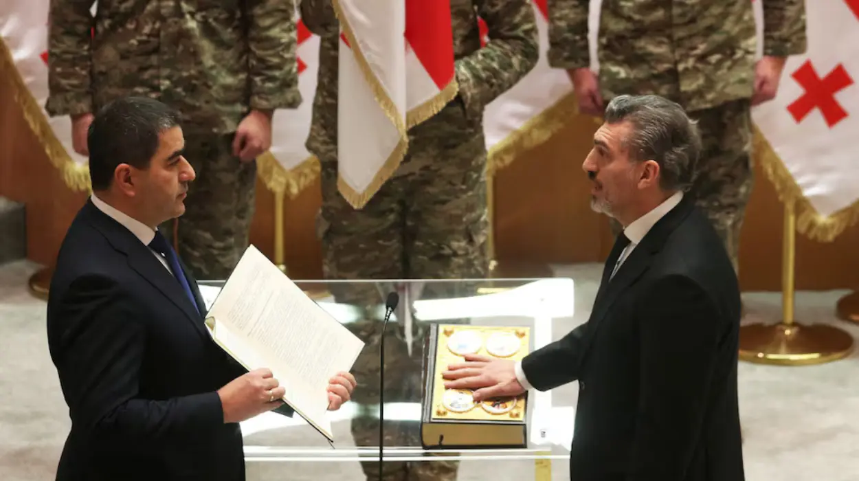 Mikheil Kavelashvili Takes Oath as Georgia’s President Amid Turmoil