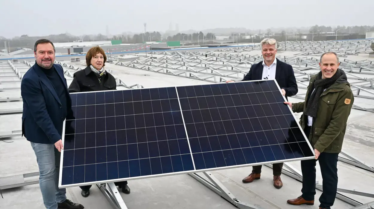 Milcobel Deploys 1,256 Solar Panels in Bruges, Aiming to Reduce 35,000 Tons of CO2