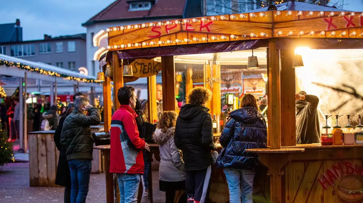 New Year’s Eve 2024 Celebration in Genk Featuring a Winter Wonderland
