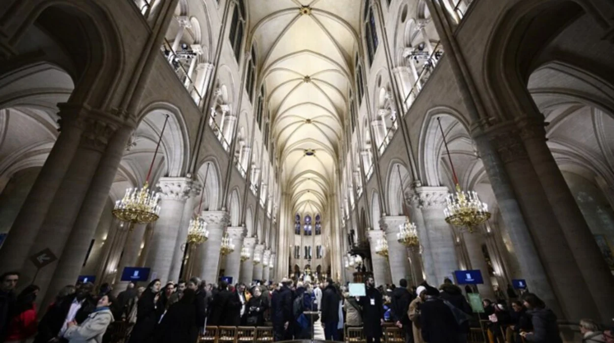 Notre Dame Celebrates First Mass Since Devastating 2019 Fire