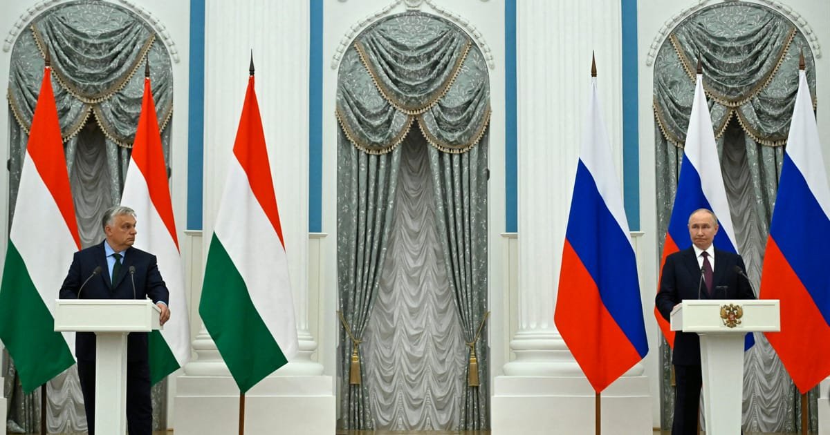 Orbán Calls Putin to Discuss Ending the War in Ukraine