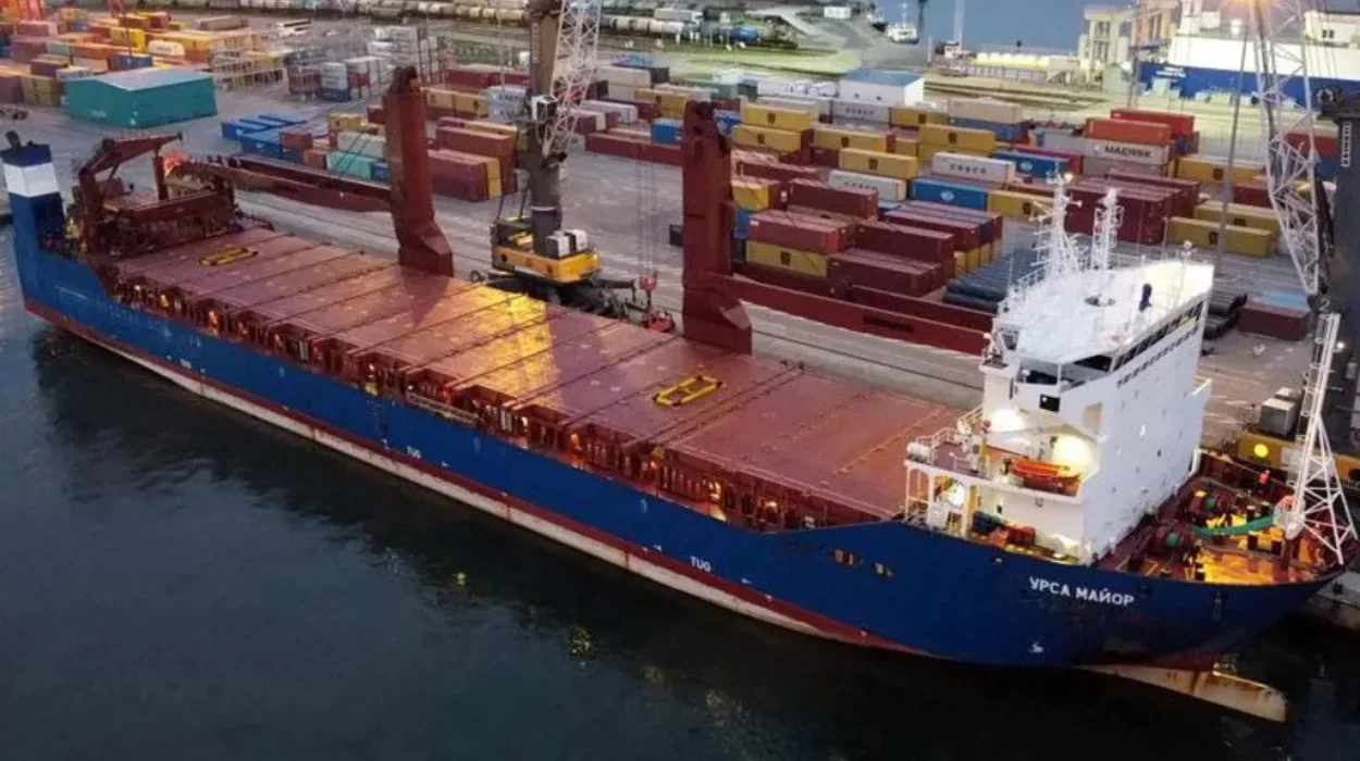 Owner Claims Attack Responsible for Russian Ship Sinking in the Mediterranean