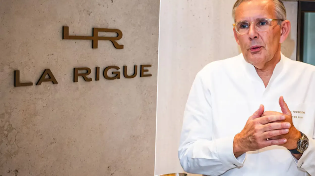 Peter Goossens Departs as Chef at La Rigue in Knokke