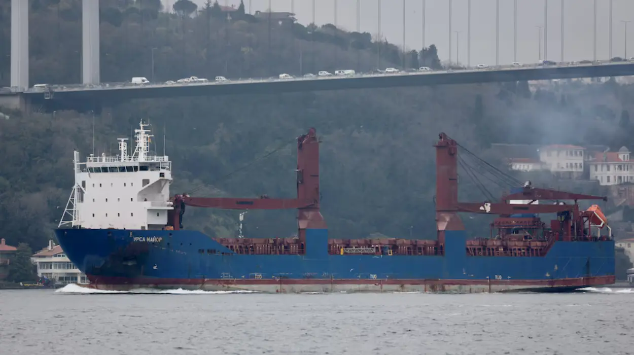 Russian Freight Vessel Sinks in the Mediterranean