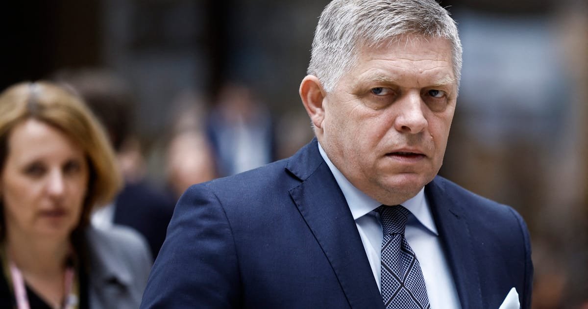 Slovak PM Criticizes New EU Leadership on Ukraine Support