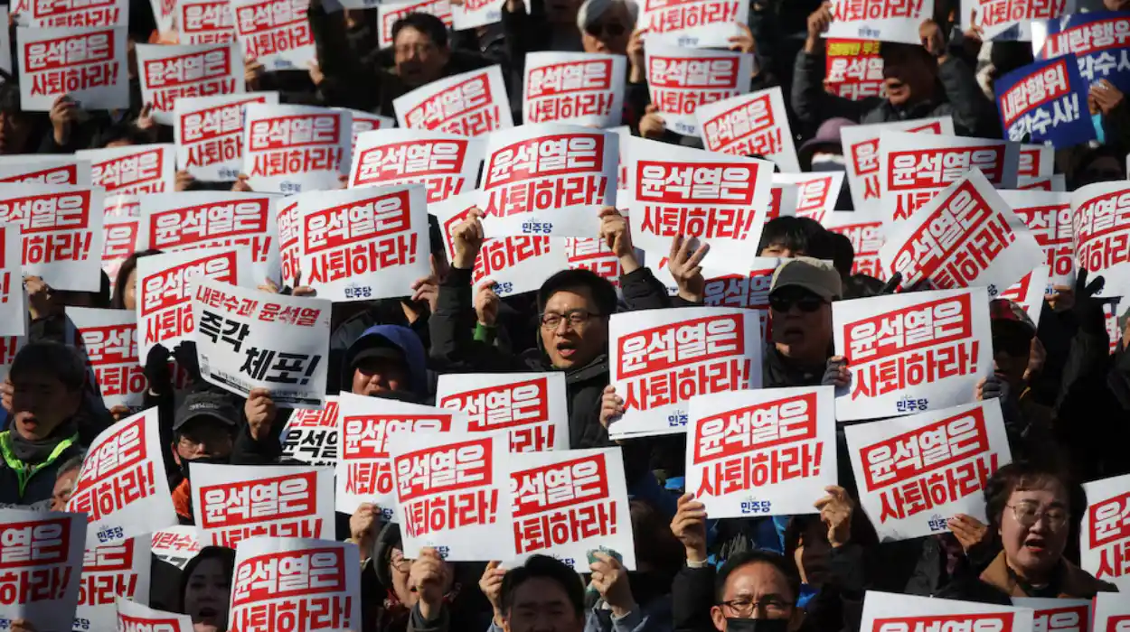 South Korean President Yoon Faces Impeachment for Martial Law Decision