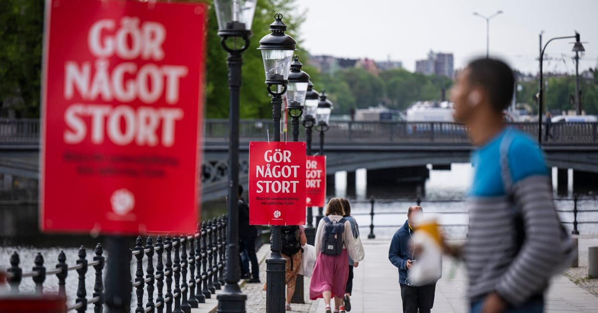 Sweden’s Social Democrats Face Challenges in Traditional Blue-Collar Strongholds