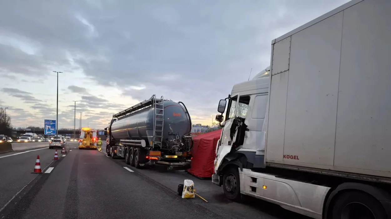 Truck Collision at Construction Site Claims Driver’s Life in Brussels