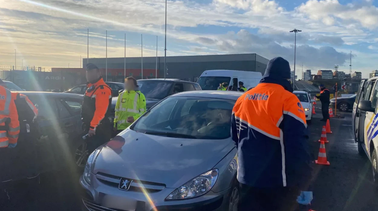 127 Drivers Inspected, 9 Drug Violations Found in Zeebrugge Operation