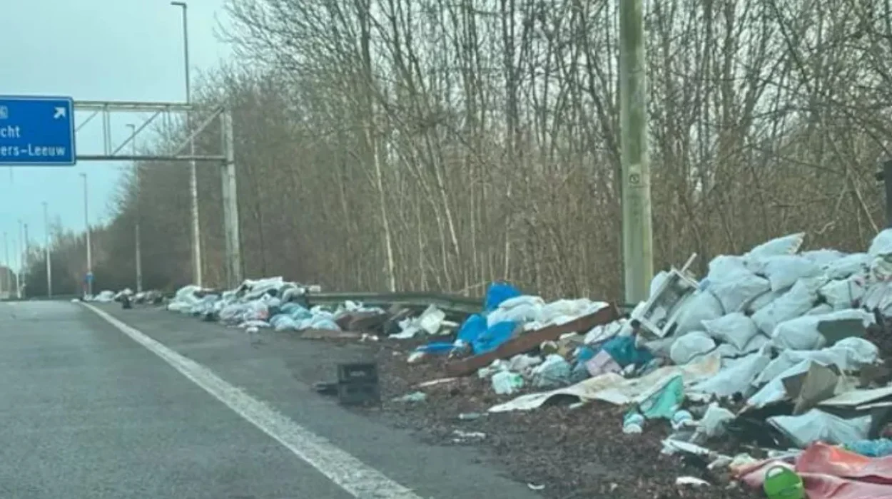 Anderlecht Authorities Tackle Illegal Dumping Issue on Ring Road
