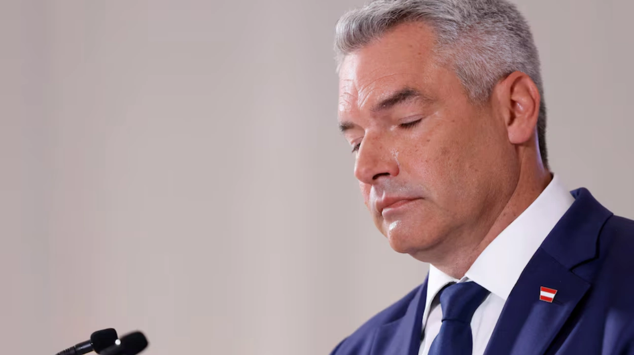 Austria’s Ruling Conservatives Search for New Leader Following Chancellor Nehammer’s Resignation