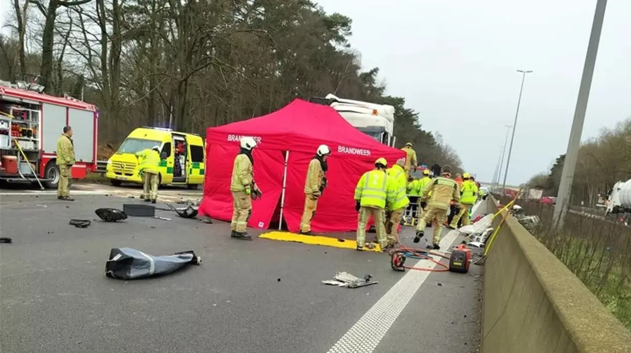 Beringen Crash: 79-Year-Old Man Dies in E314 Pile-Up