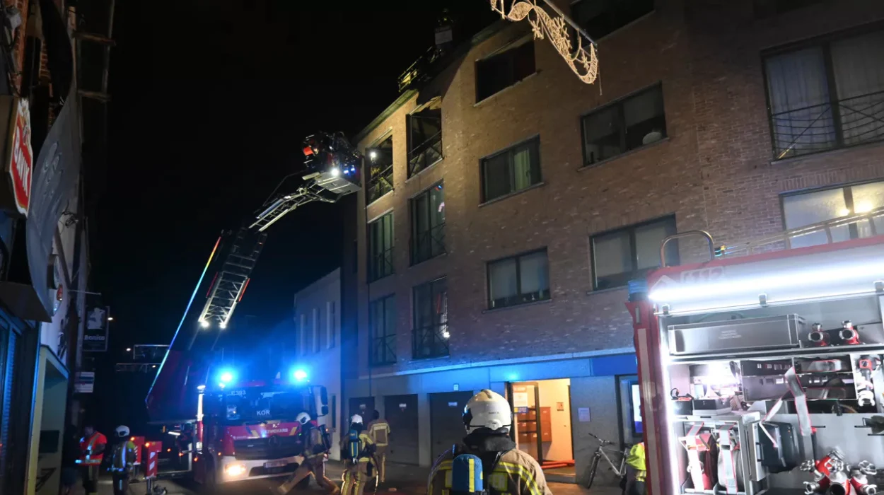 Blaze Ravages Wevelgem Apartment, Investigation in Progress