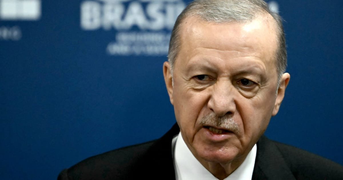 Erdoğan States Turkey Prepared to Act if Syria Fragments