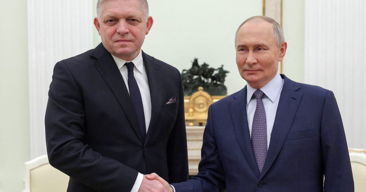 Fico’s Russian Gas Scare Tactics Fail to Convince
