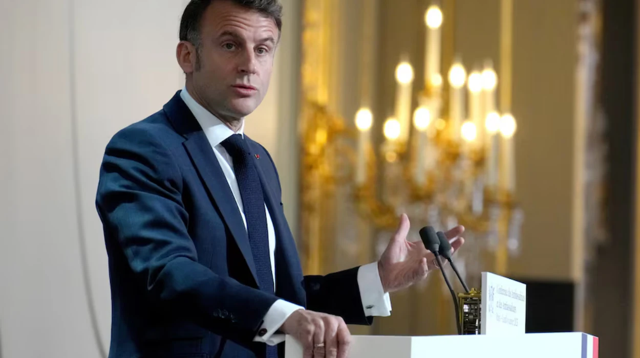 French President Macron Warns Iran’s Nuclear Program Approaching Point of No Return
