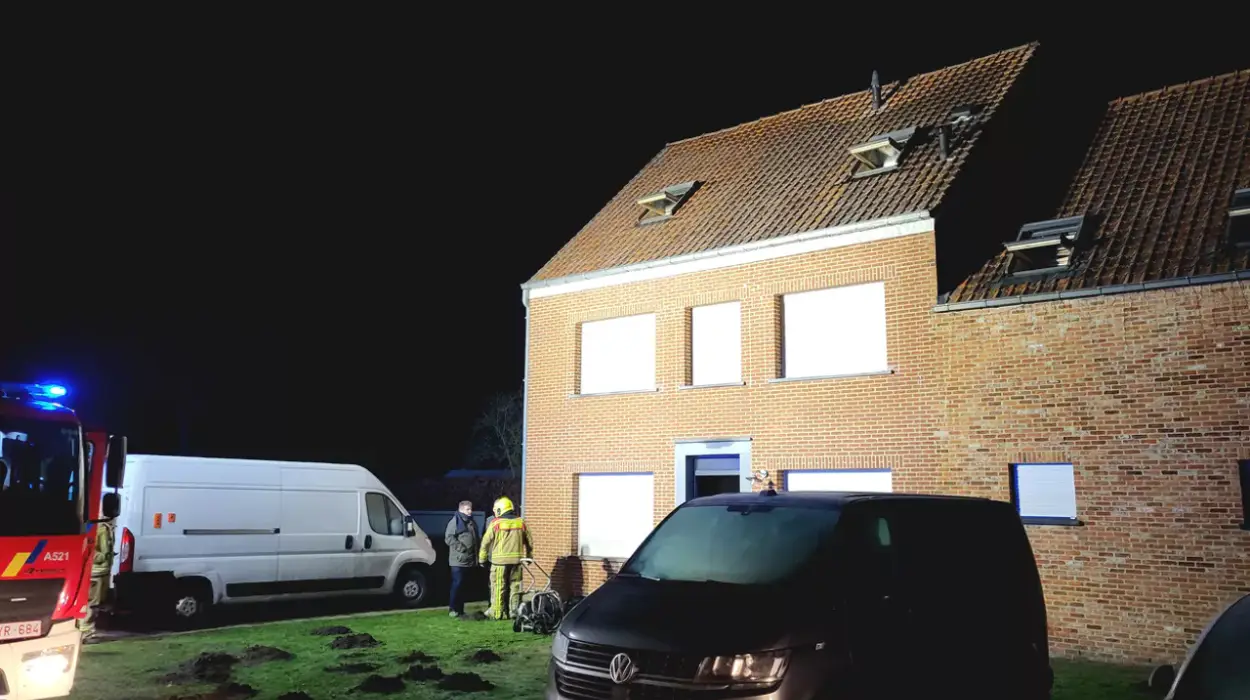 Geel House Fire: Father Saves Family of Five Through Window