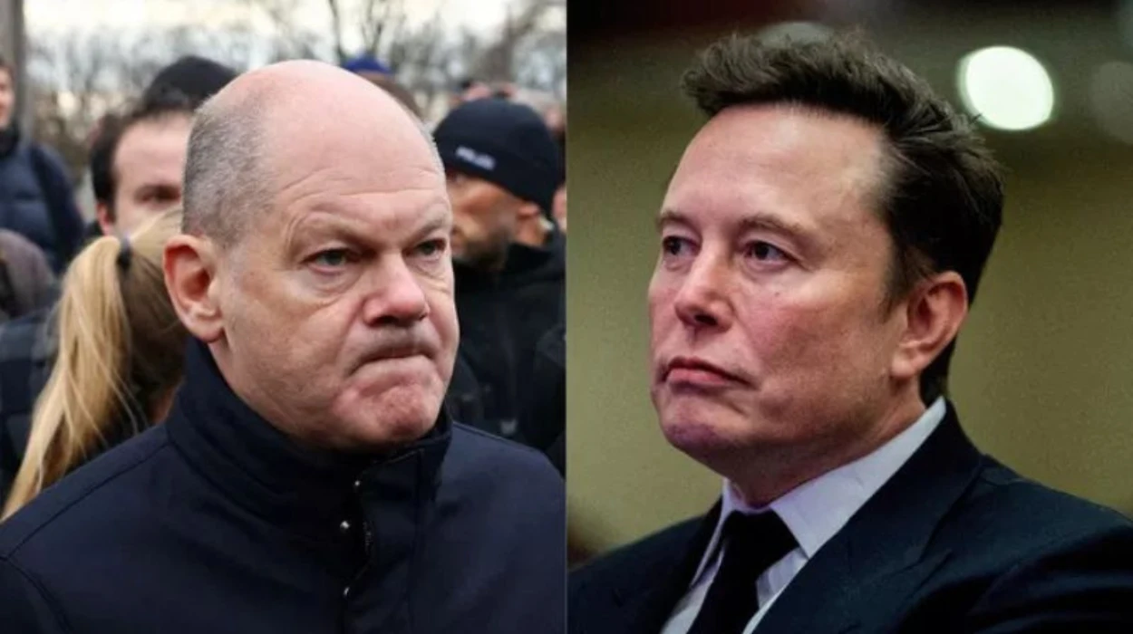 German Chancellor Olaf Scholz Condemns Elon Musk’s Support for AfD
