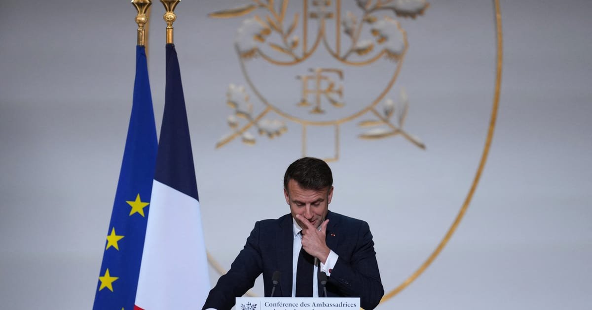 Macron Urges Ukraine to Adopt a ‘Realistic’ Approach to Territorial Matters