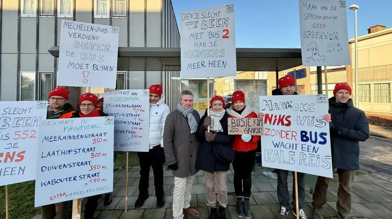 Route Changes to De Lijn Buses Spark Concerns Among Mechelen Seniors