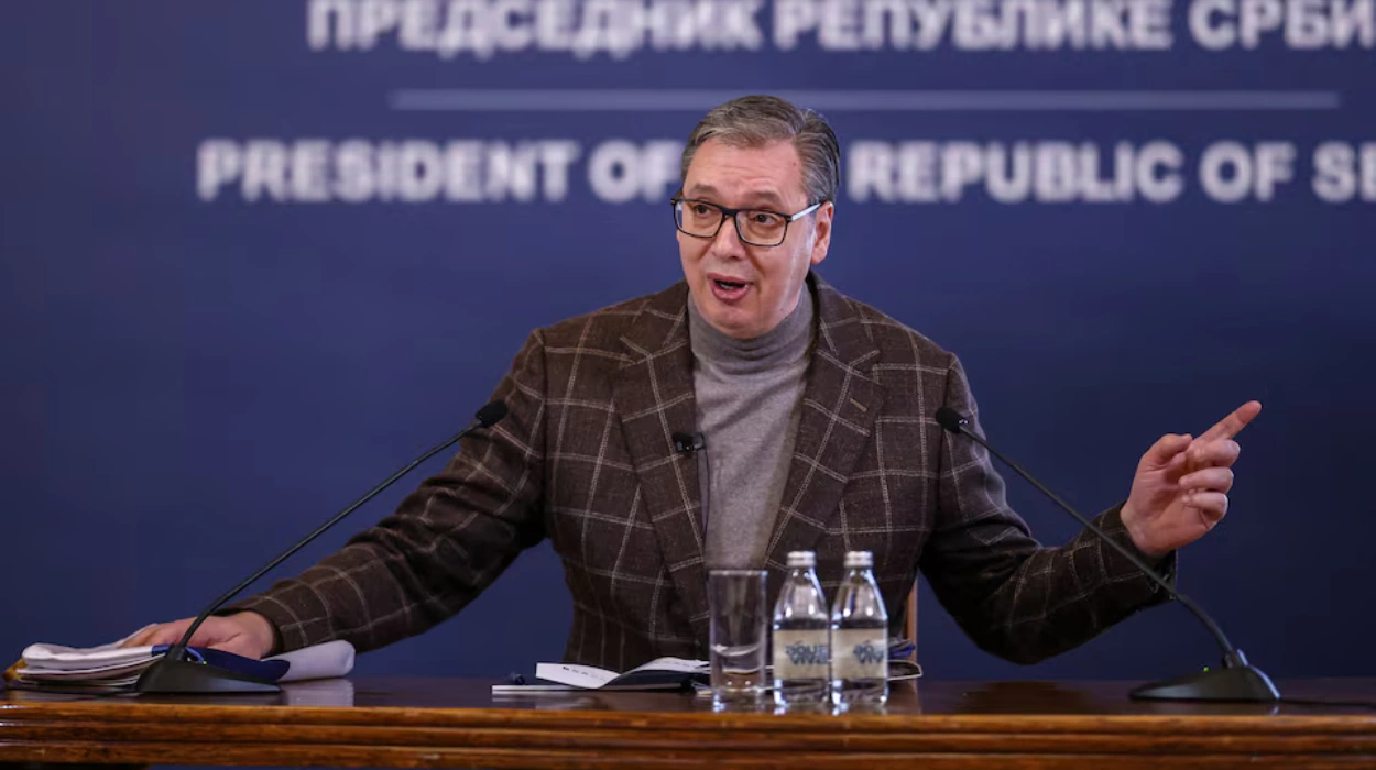 Serbian President Vucic Announces Suspension of Gas Supply from Azerbaijan