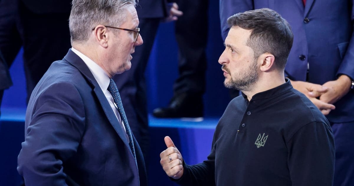 UK’s Starmer to Forge Century-Long Pact with Zelenskyy in Ukraine