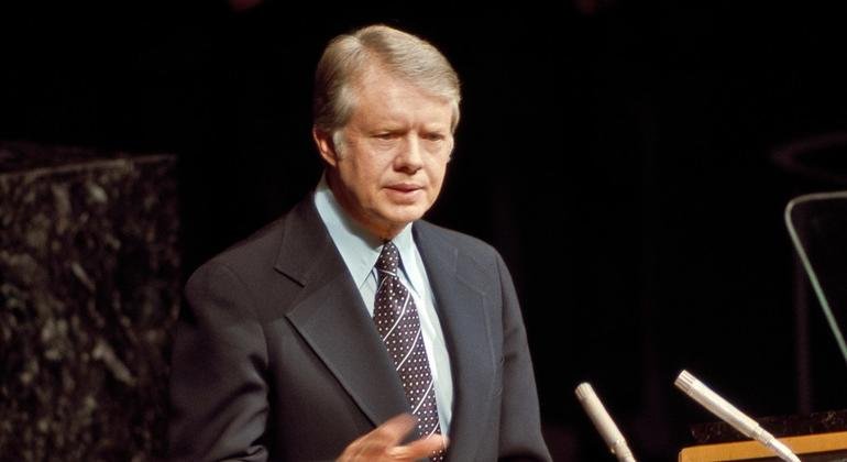 UN Chief Praises Former President Jimmy Carter as a ‘Peacemaker and Human Rights Champion’