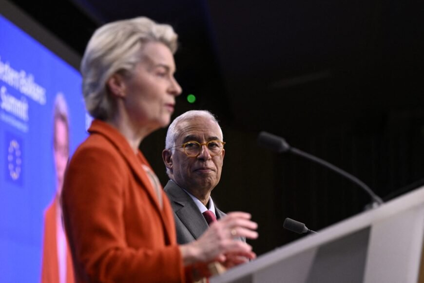 A. Costa and von der Leyen in Kiev on Monday