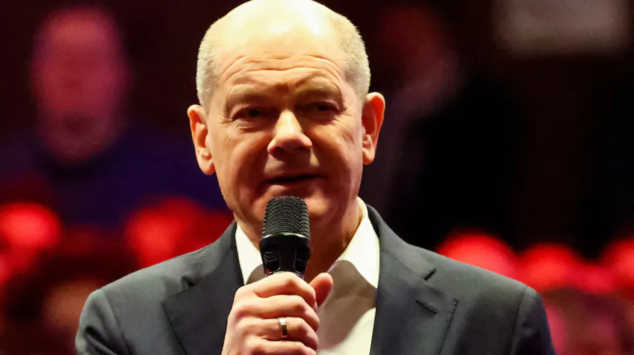 Chancellor Olaf Scholz Urges a Strong and Sovereign Europe