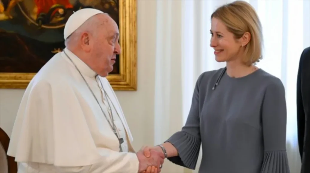 EU’s Kaja Kallas Meets Pope Francis to Discuss Peace in Ukraine