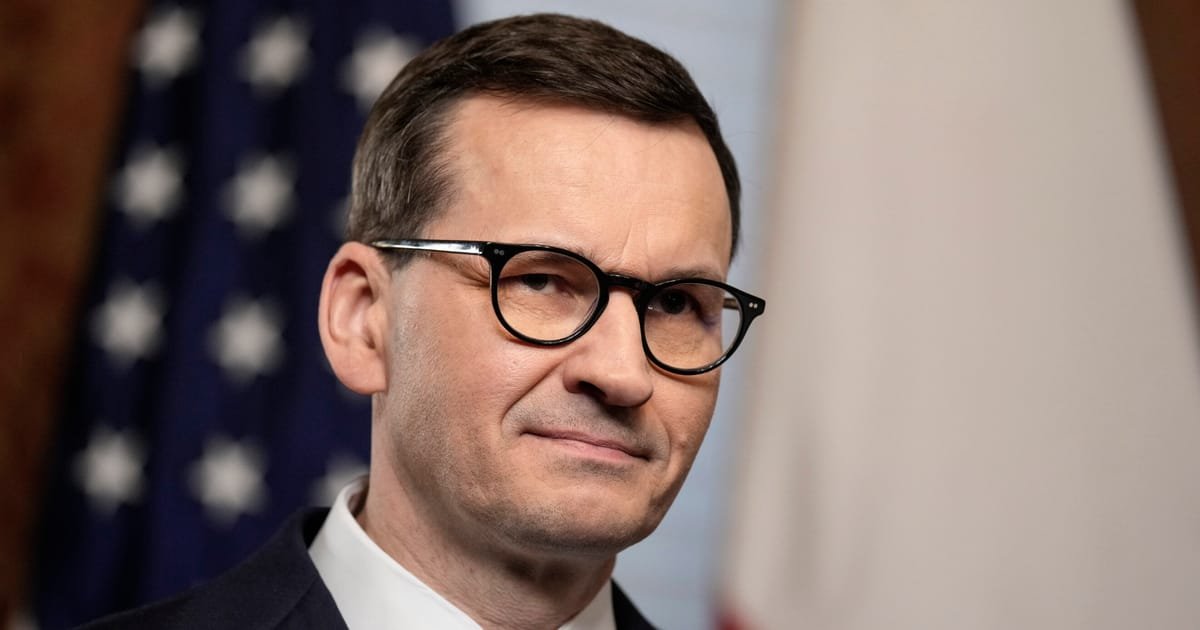 Former Polish PM Charged with Abuse of Power Over Attempt to Hold Elections During COVID